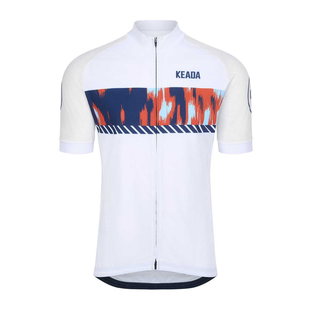 Keada Sports - Maillot De Cyclisme À Manches Courtes Pour Femme – Signal Three - Maillot Manches Courtes - Blanc - 42 M/l - Decathlon