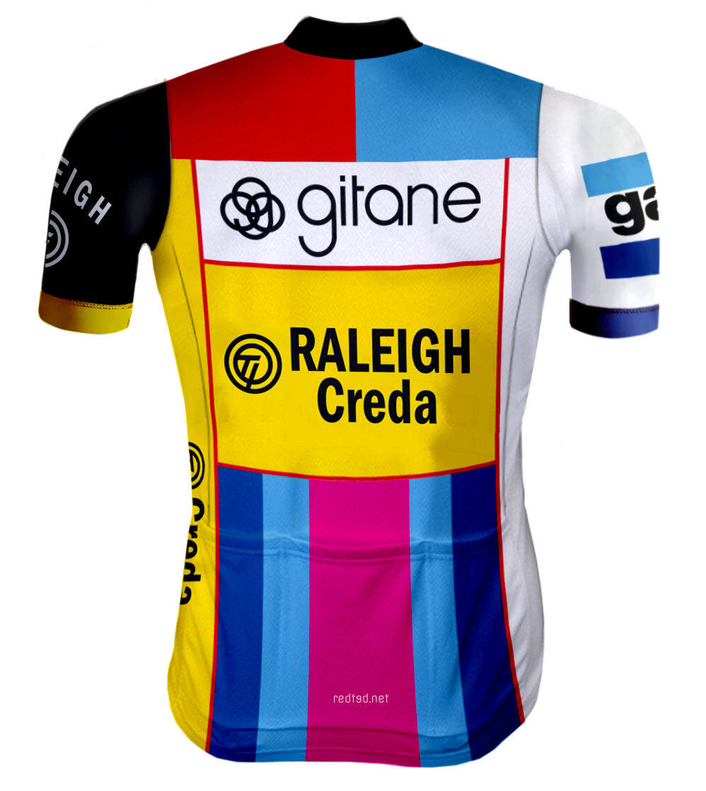 Maglia storica da ciclismo 'Monsieur Tour' di REDTED - L 2/7