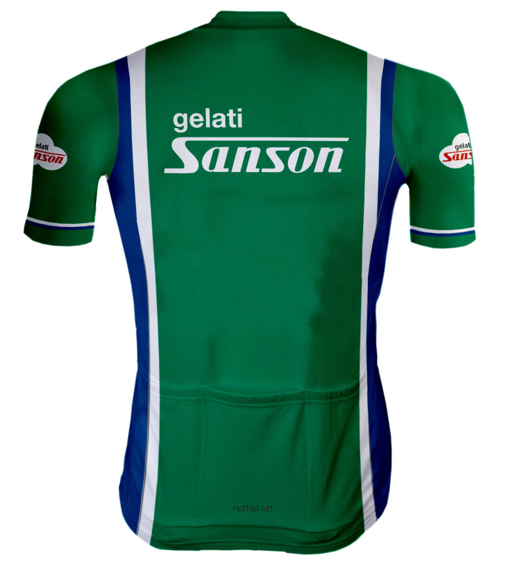 Maglia retrò da ciclismo Sanson - REDTED - 3XL 2/7
