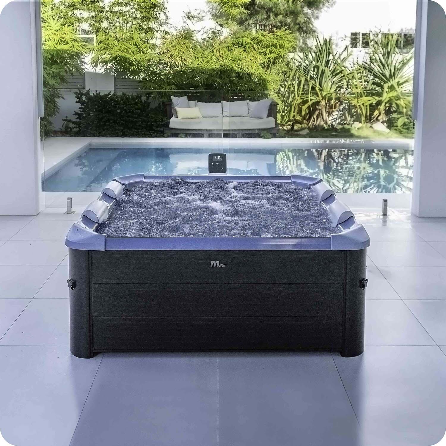 Basen z hydromasażem mSpa Sapphire 6os SPA panelowe ogrodowe 850l LED Wi-Fi 3/6