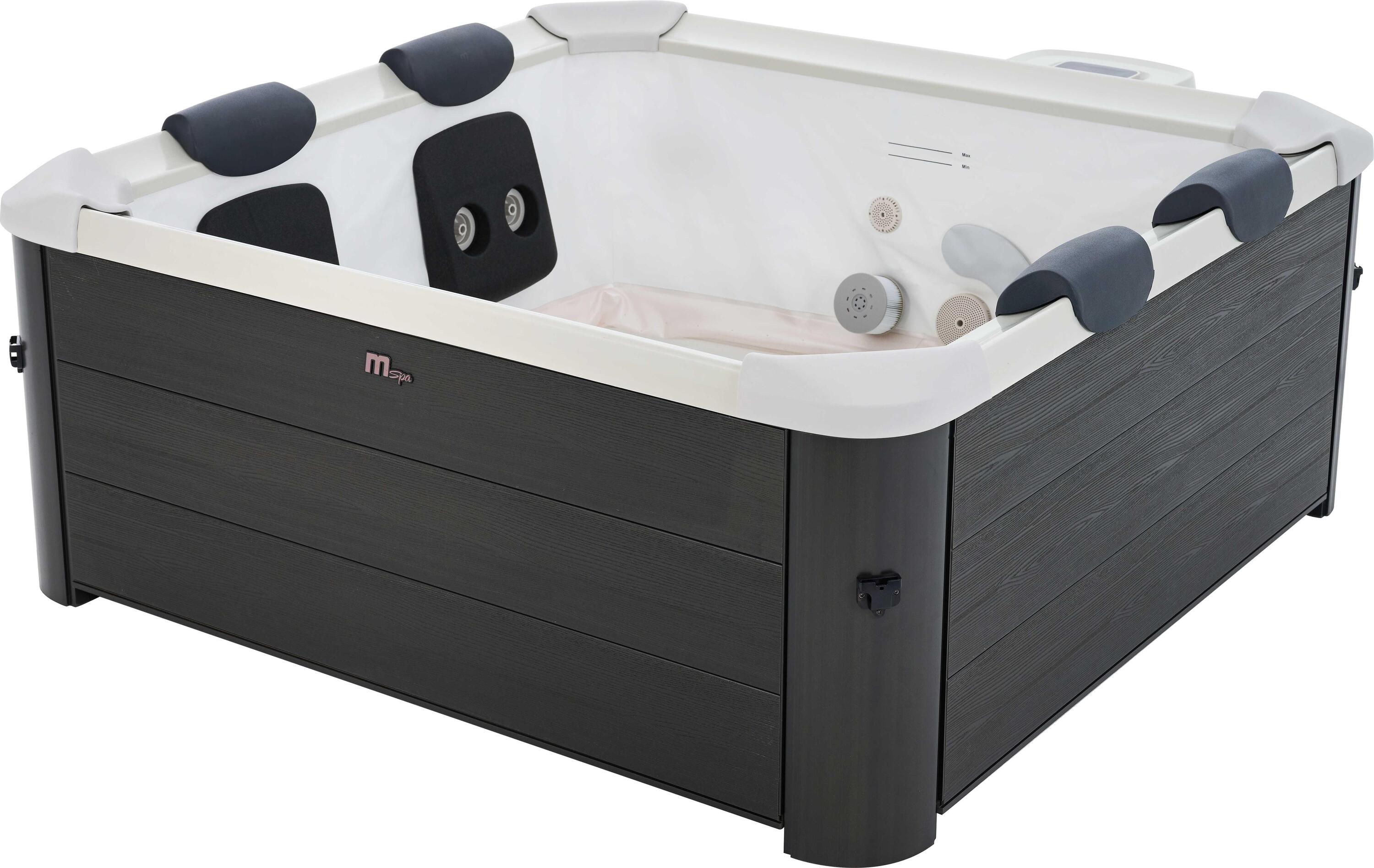 Basen z hydromasażem mSpa Oslo 6os SPA panelowe ogrodowe 850l LED Wi-Fi 2/7