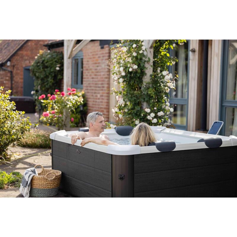 Basen z hydromasażem mSpa Oslo 6os SPA panelowe ogrodowe 850l LED Wi-Fi