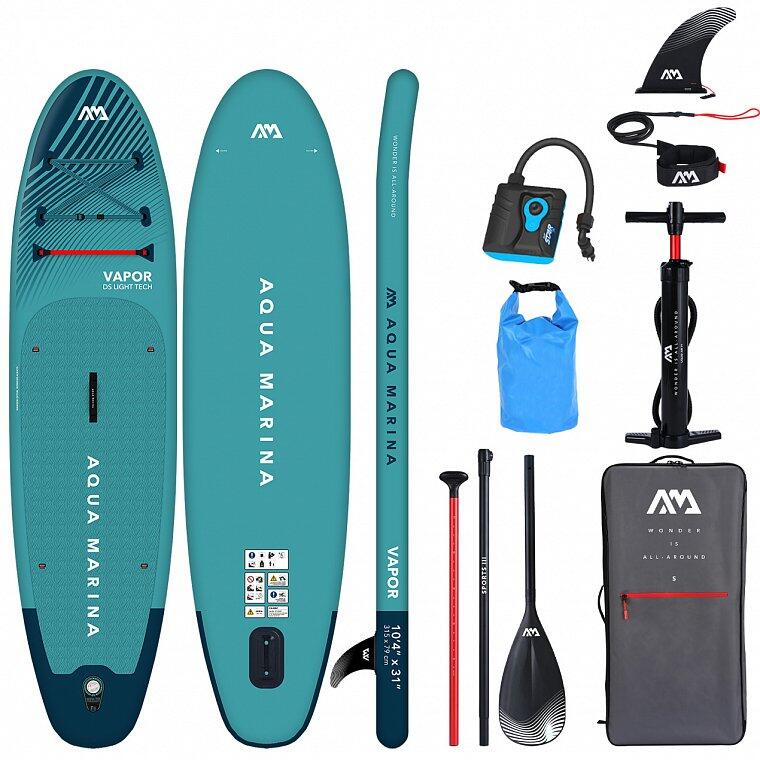 Deska SUP do rekreacji unisex Aqua Marina Vapor 10'4 2023 + pompka + torba