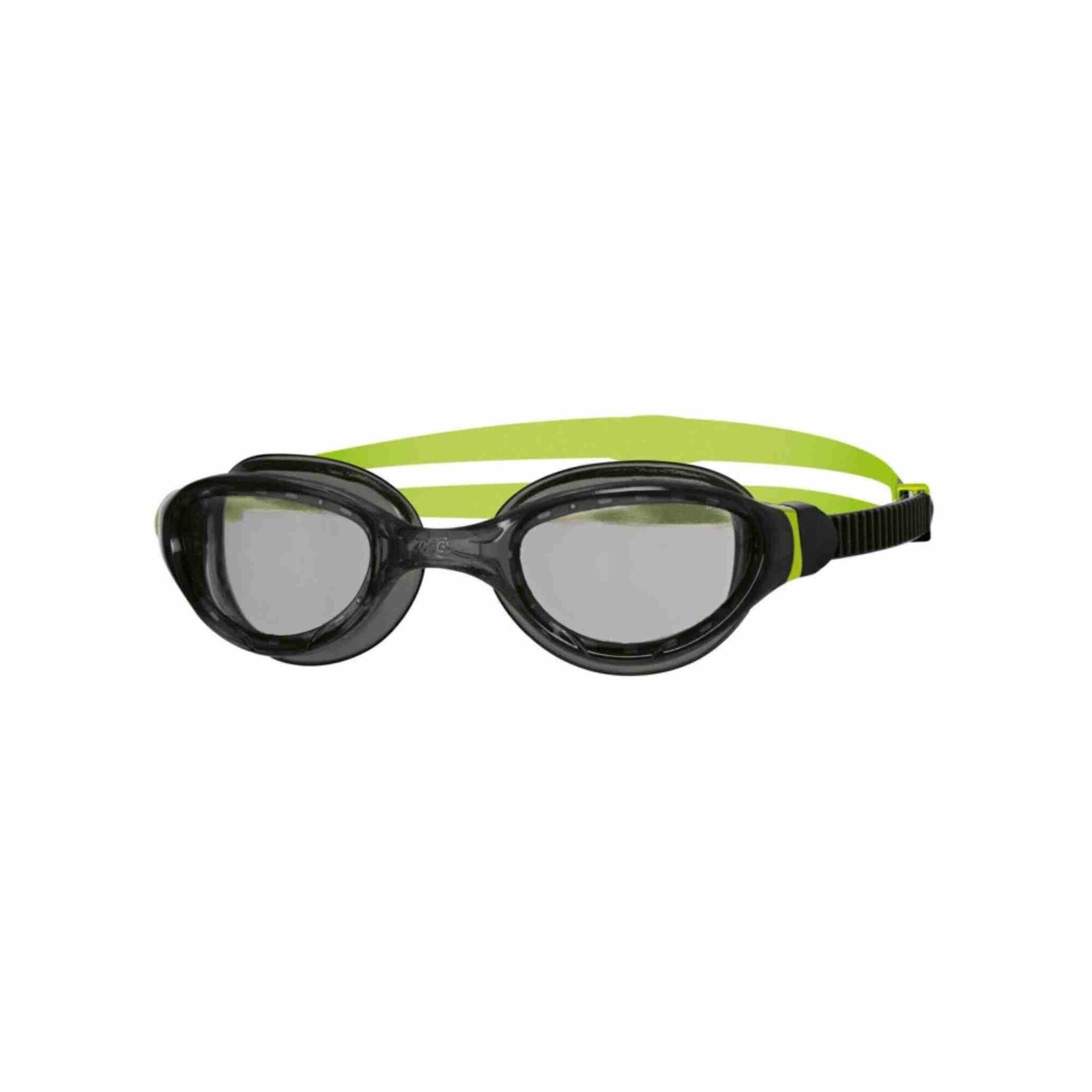 Zoggs - Lunettes De Natation Enfant Phantom 2.0 Junior, Verres Fumés, Noir Bleu - Lunettes De Natation - Jaune|noir|vert - Taille Unique - Decathlon