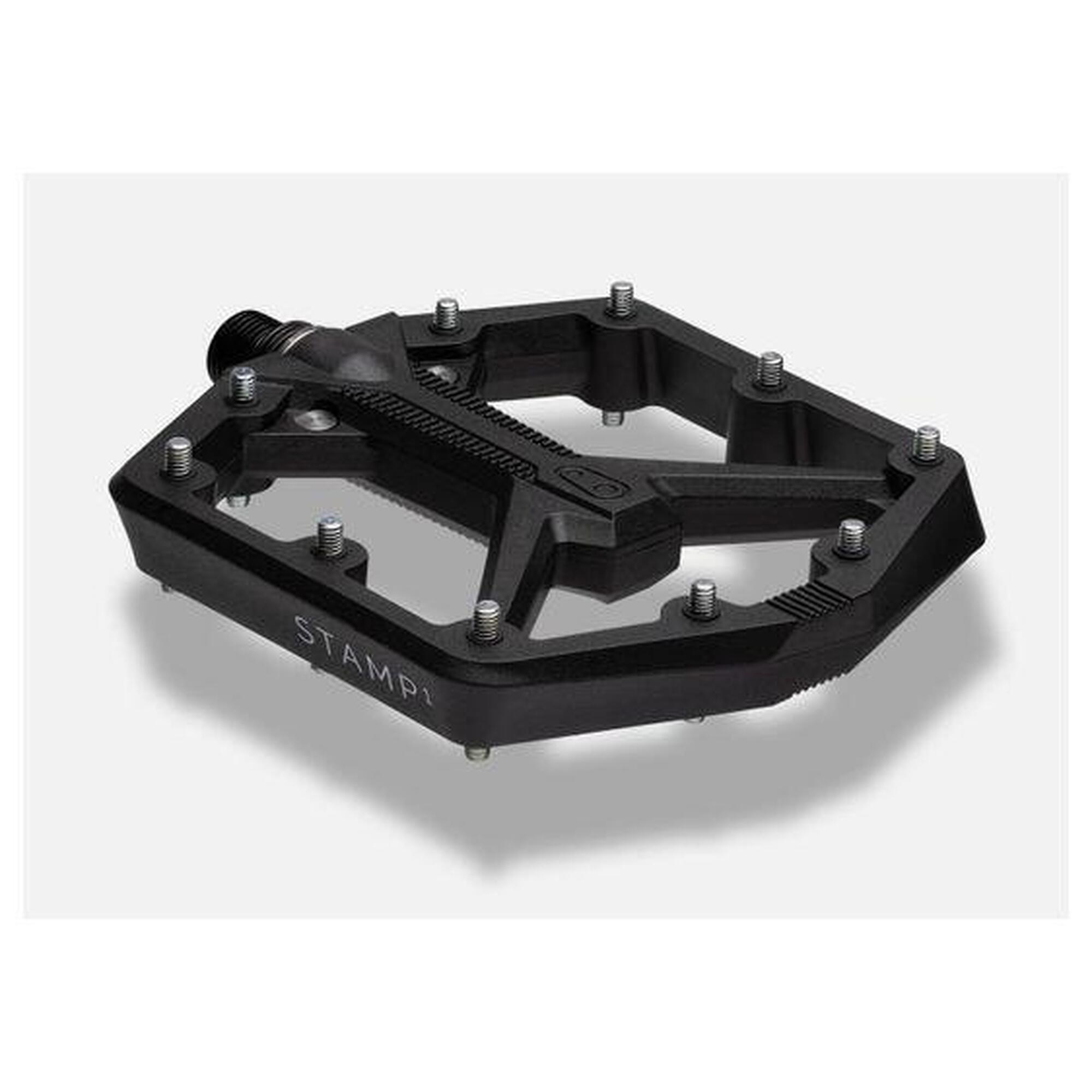 Paire de Pédales Plates Crankbrothers Stamp 1 Gen 2 - Large Bleu