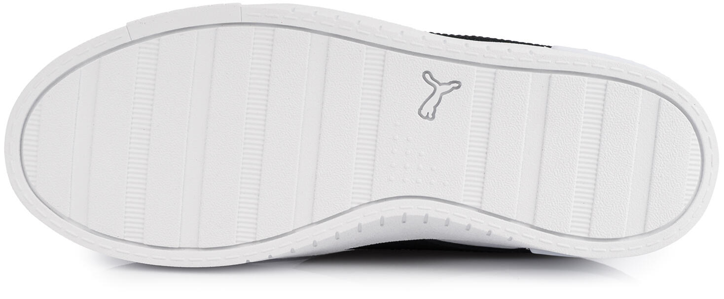 Damskie buty sportowe niskie skórzane biało czarne PUMA JADA 6/7