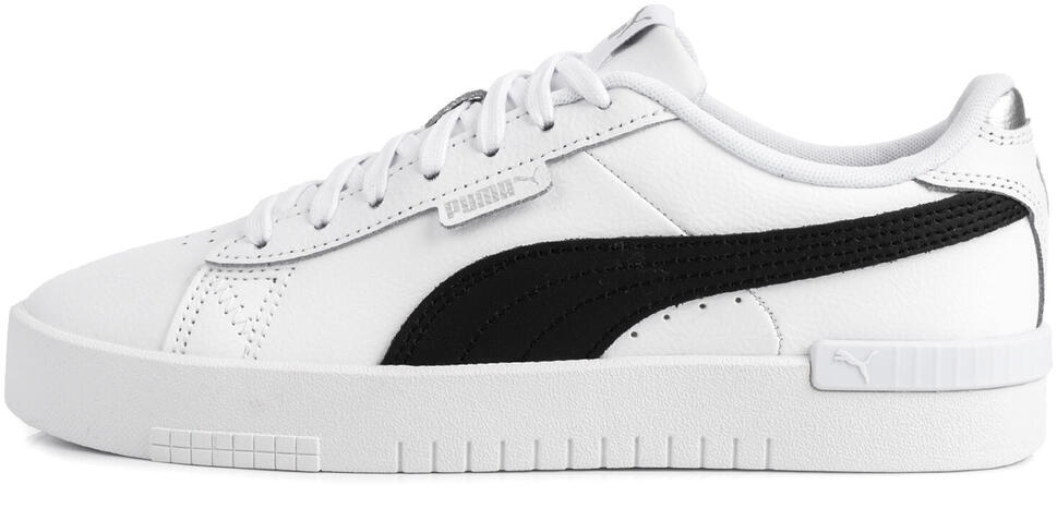 Damskie buty sportowe niskie skórzane biało czarne PUMA JADA