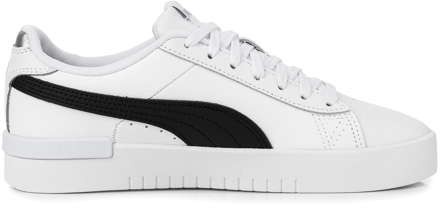 Damskie buty sportowe niskie skórzane biało czarne PUMA JADA 3/7