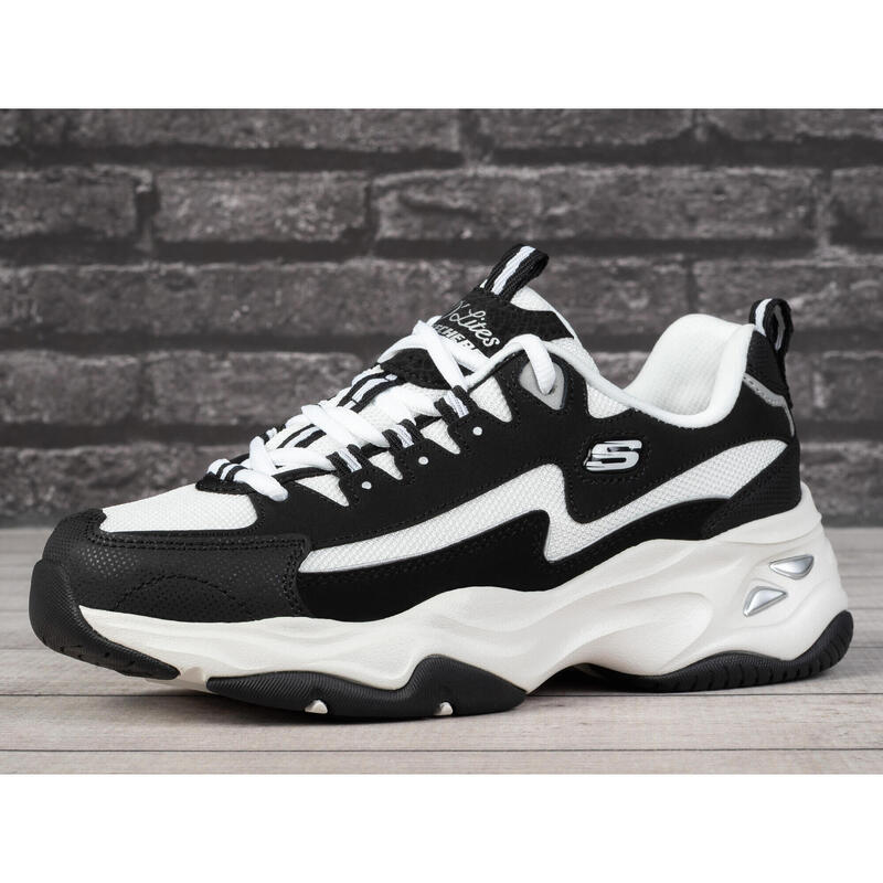Pantofi sport Skechers D'Lites 4.0, negru-alb 38.5