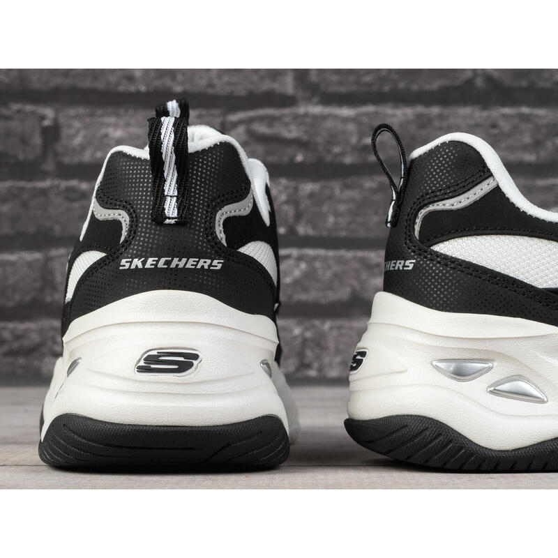 Pantofi sport Skechers D'Lites 4.0, negru-alb 38.5