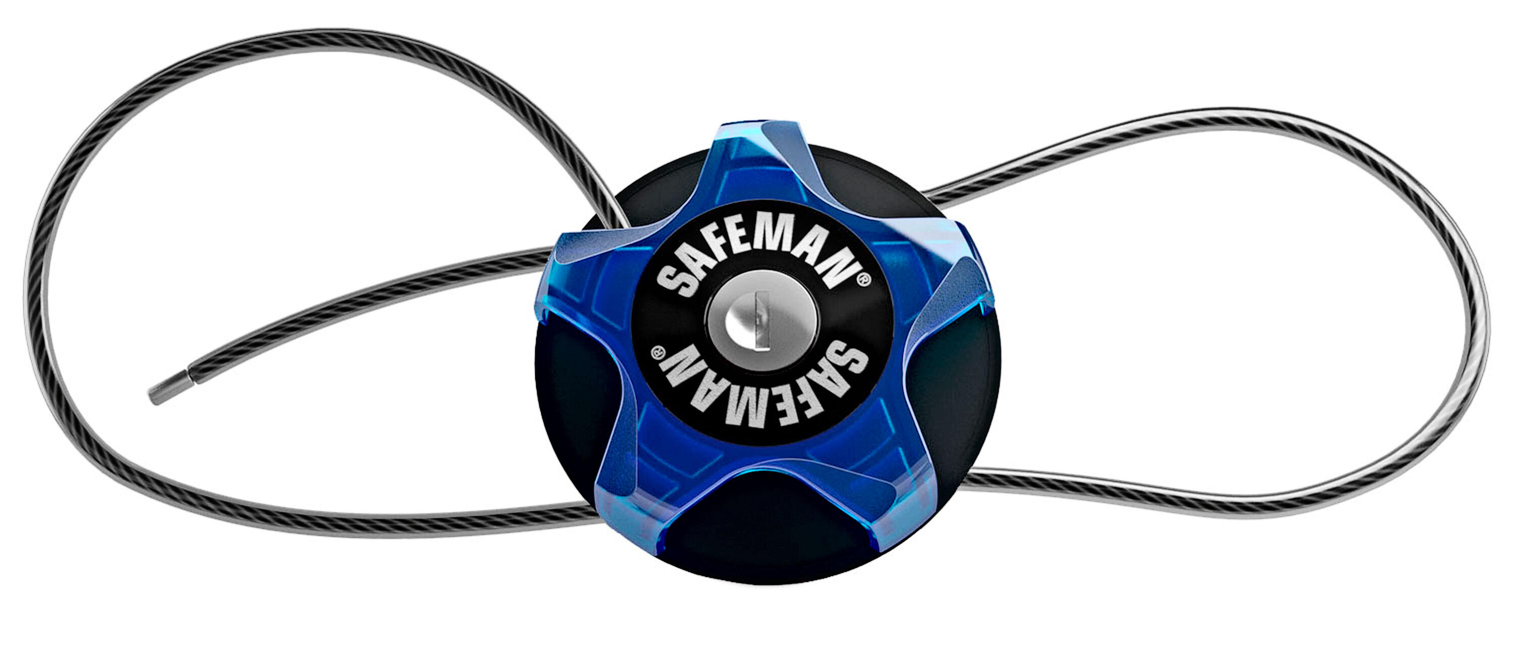 Safeman slot -Skislot - Klein, Sterk en Multifunctioneel - Blauw 2/7