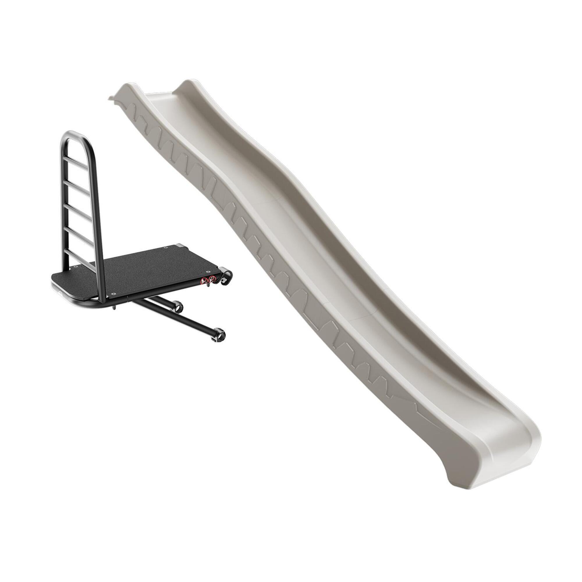 Berg - Plateforme Et Toboggan Pour Berg Playbase - Aire De Jeu - Gris - Taille Unique - Decathlon