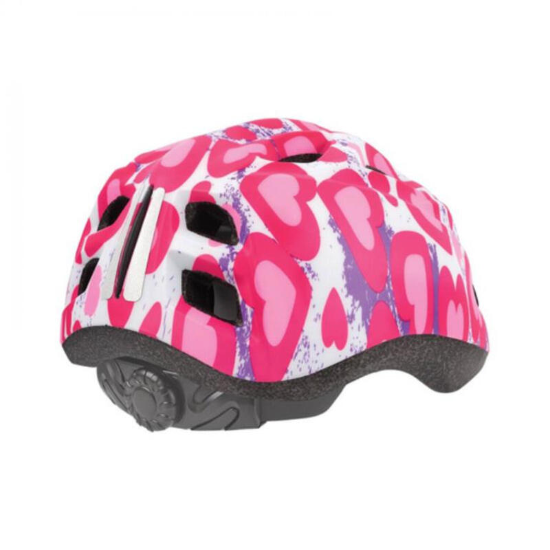 Kask Multidyscyplinarny Junior In-mold Premium Glitter Hearts