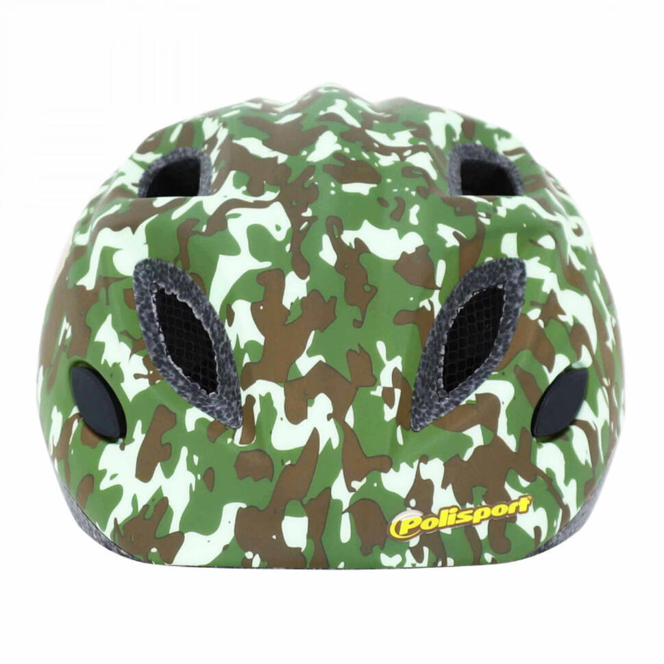 Kask rowerowy dla dzieci Army LED