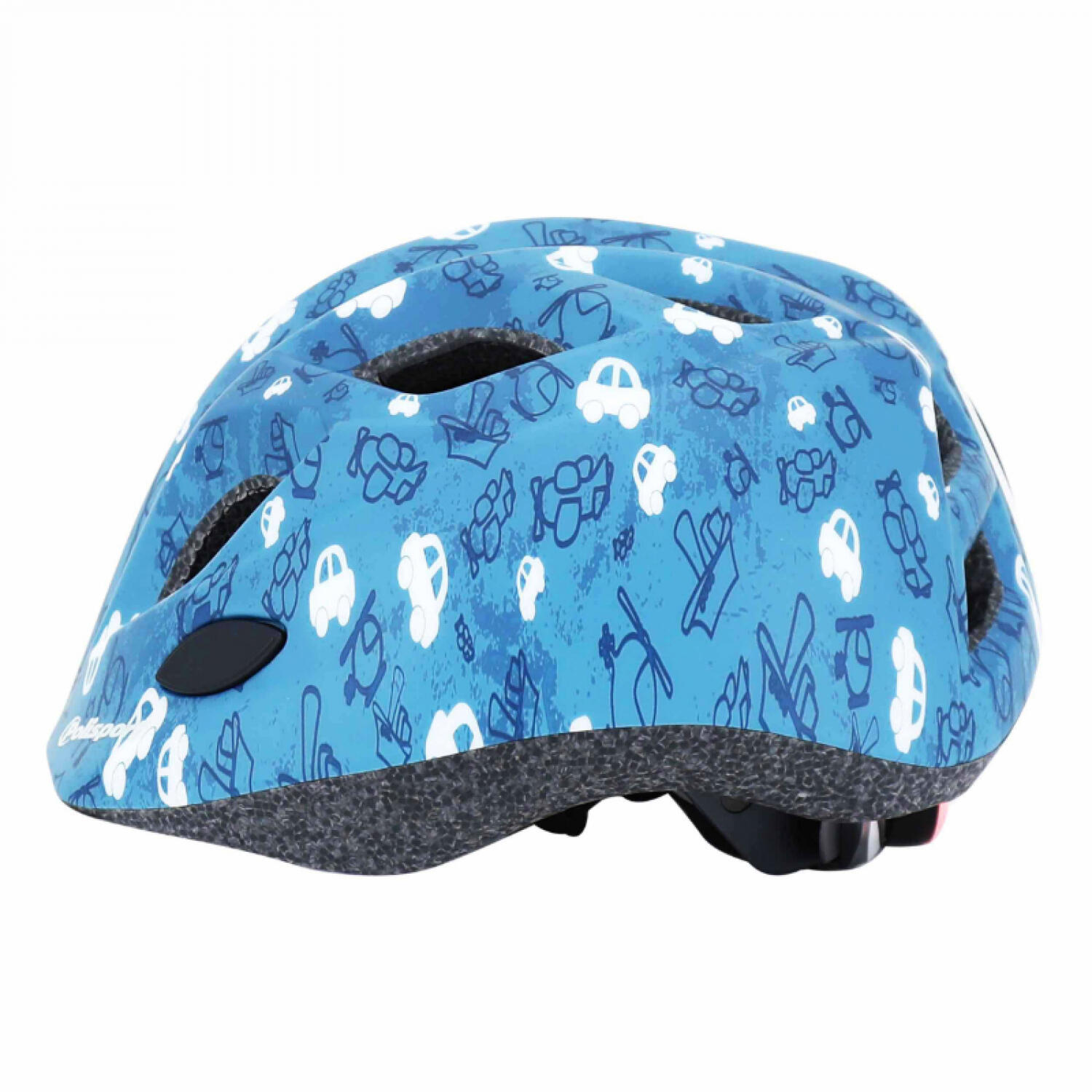 Casco de Bicicleta In-mold para Niños Cars LED 4/5