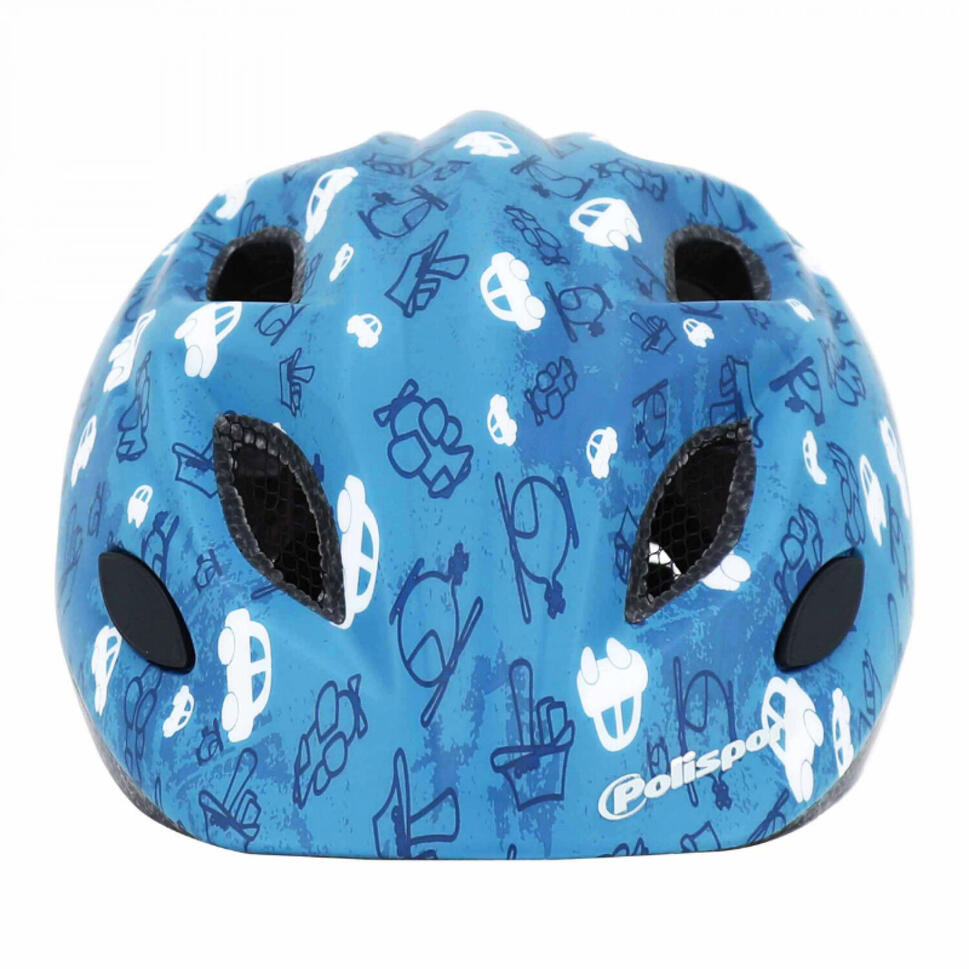 Kask rowerowy dla dzieci Cars LED