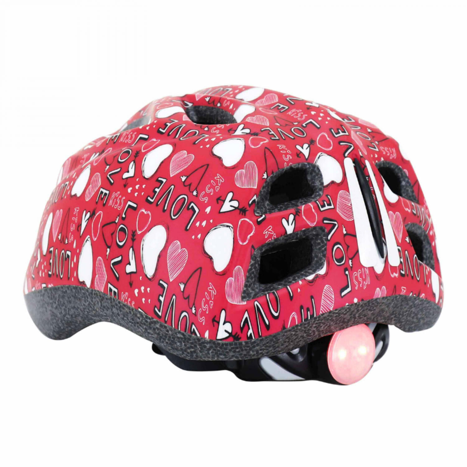 Casque de Vélo In-mold pour Enfants Love LED 5/6
