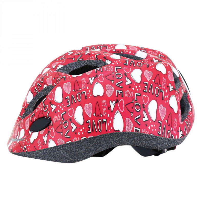 Casque de Vélo In-mold pour Enfants Love LED