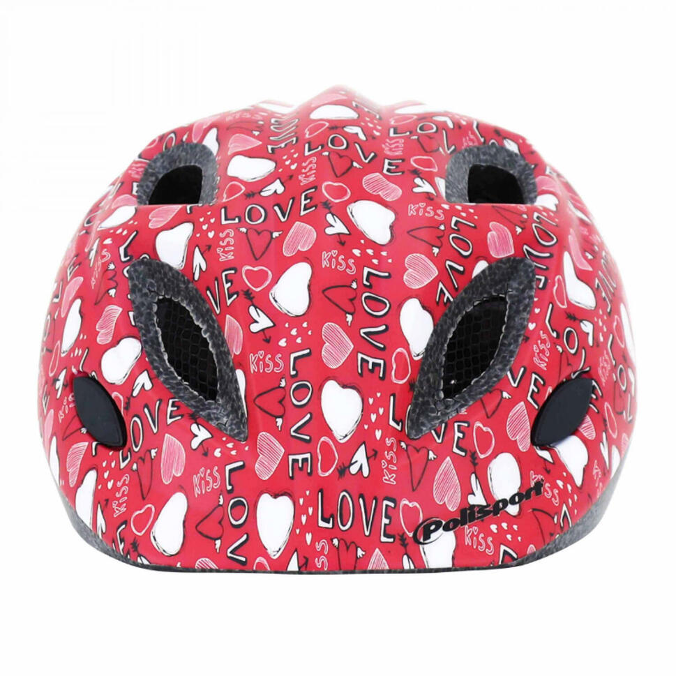 Kask rowerowy dla dzieci Love whit LED