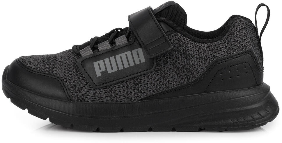 Buty dziecięce sportowe sneakersy na rzep czarne PUMA EVOLVE