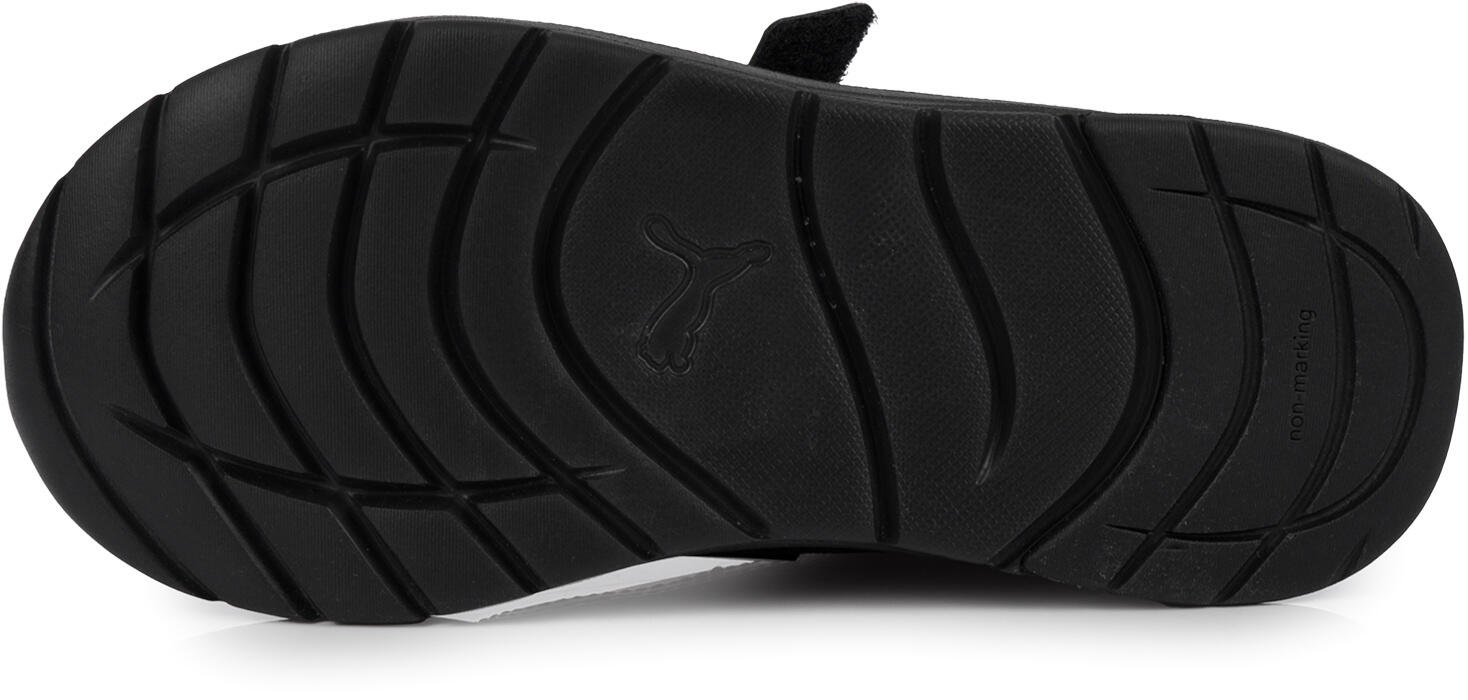 Buty dziecięce sportowe sneakersy na rzep czarne PUMA EVOLVE 6/7