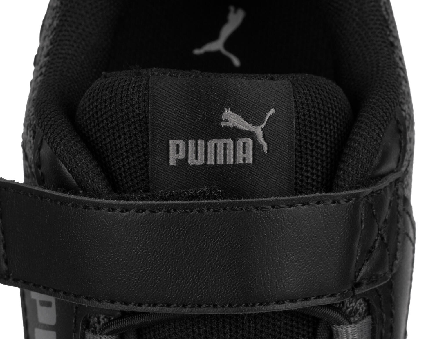 Buty dziecięce sportowe sneakersy na rzep czarne PUMA EVOLVE 7/7