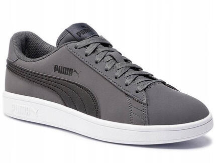 Męskie buty sportowe niskie szare PUMA SMASH BUCK