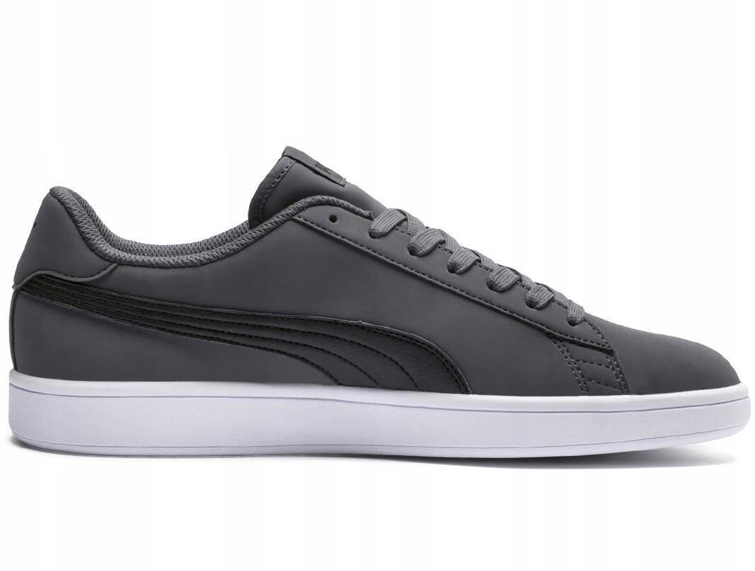 Męskie buty sportowe niskie szare PUMA SMASH BUCK 3/5