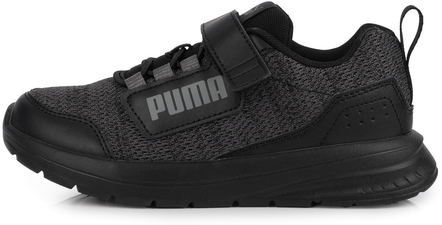 Buty dziecięce sportowe sneakersy na rzep czarne PUMA EVOLVE 2/7