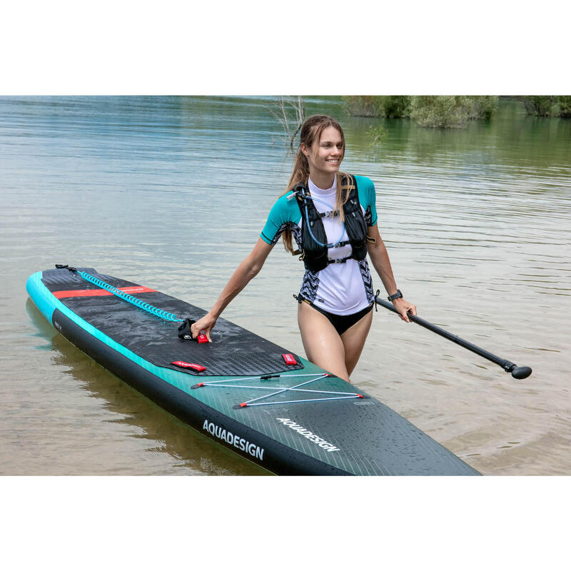 Pack Stand Up Paddle gonflable 14'(jusqu'à 160Kg) 1/2 Personnes - First