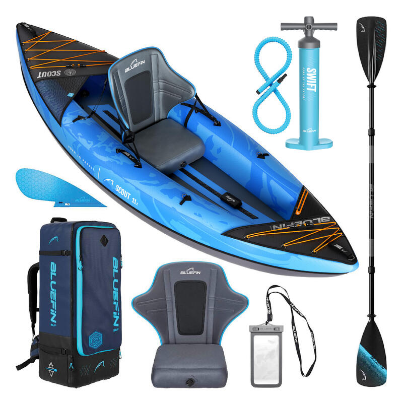 Kayak Gonflable Bluefin Scout - Bleu
