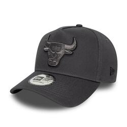 Casquette NBA Chicago Bulls New Era Outline E-Frame 9FORTY Gris