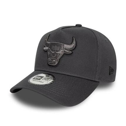 Casquette NBA Chicago Bulls New Era Outline E-Frame 9FORTY Gris