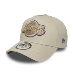 Casquette NBA Los Angeles Lakers New Era Outline E-Frame 9FORTY creme