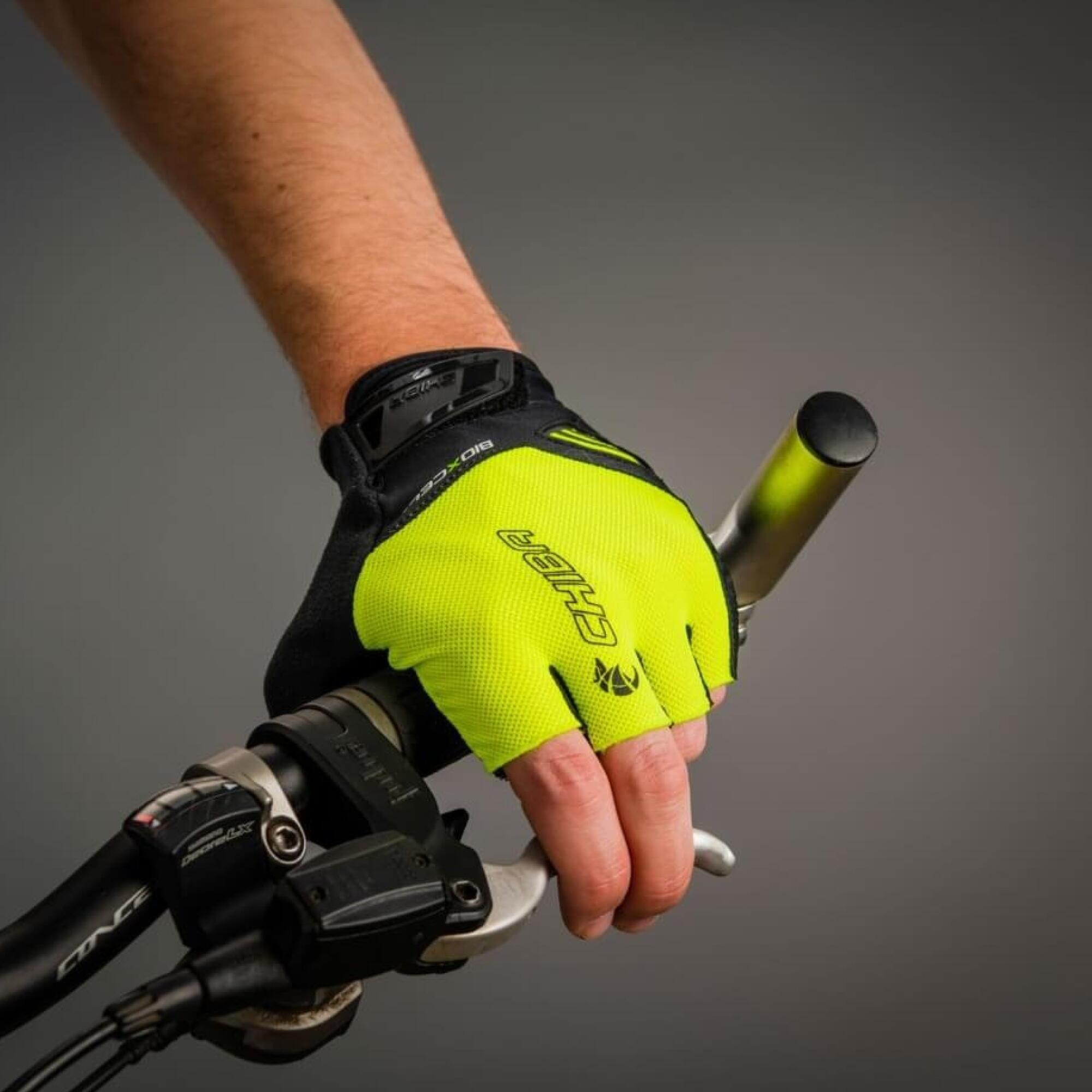 Oddychające rękawiczki rowerowe BIOXCELL AIR 4/7