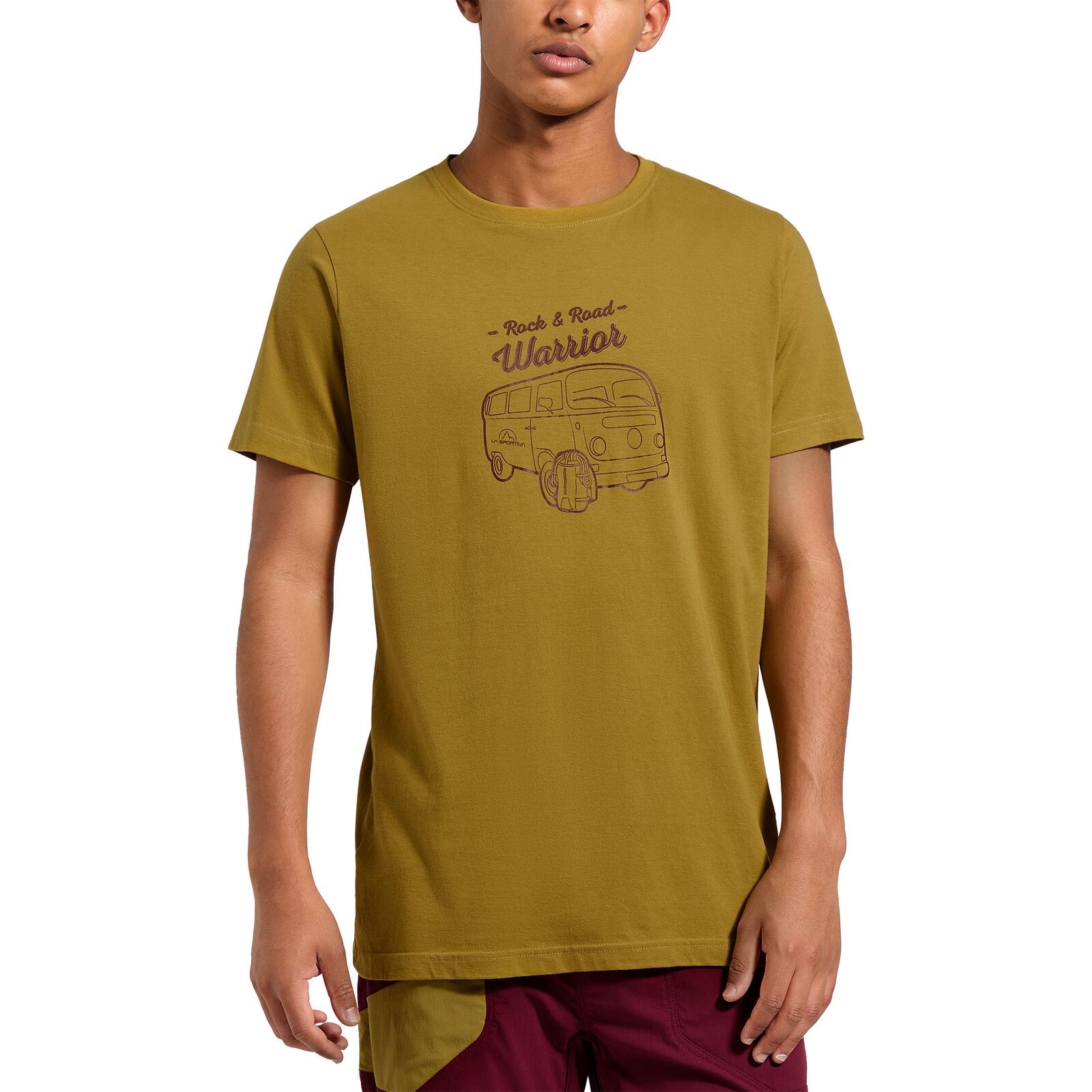T-shirt homme La Sportiva Van coton bio motif imprimé savana 2/4