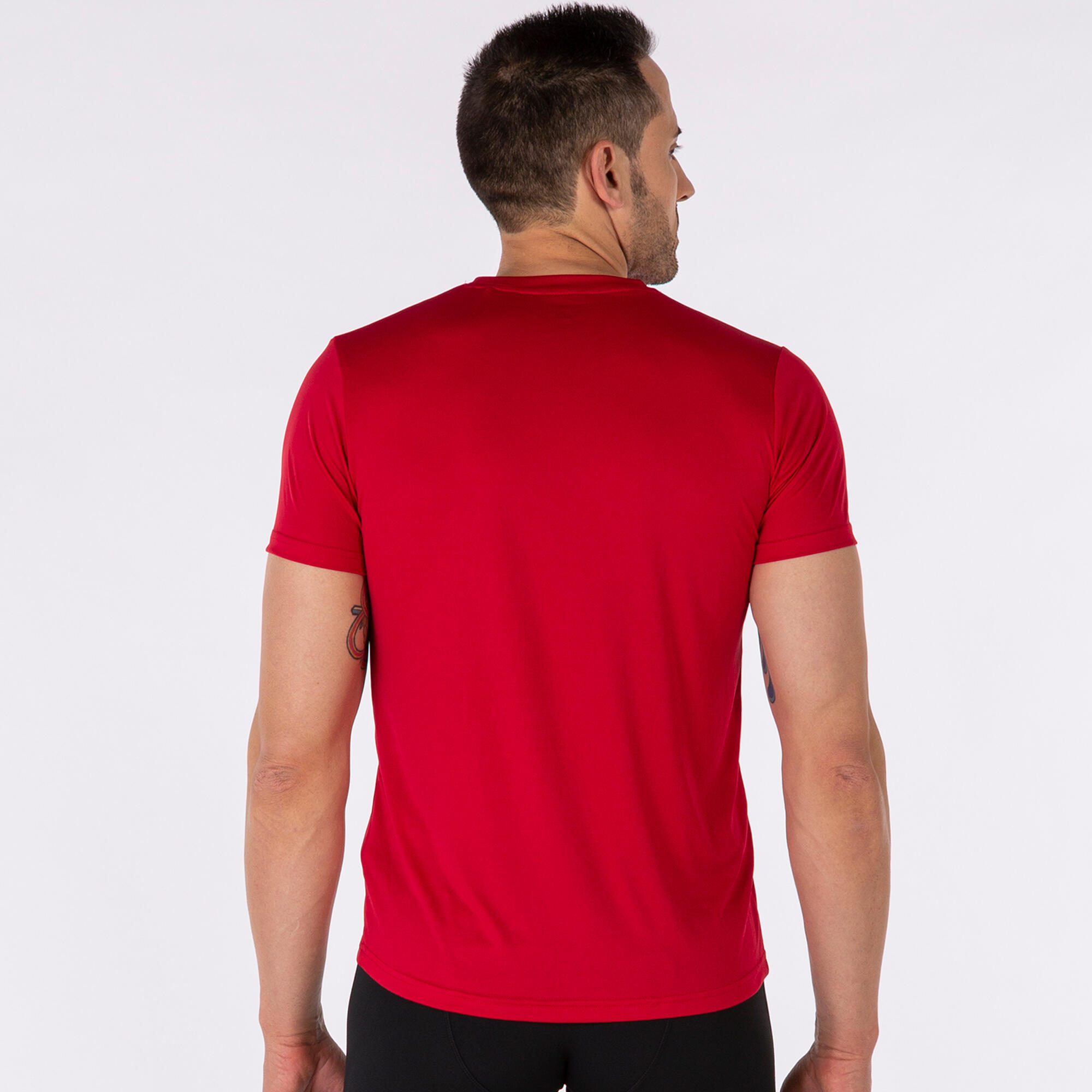 T-Shirt Manga Curta Running Homem Joma Record II Vermelho 5/5