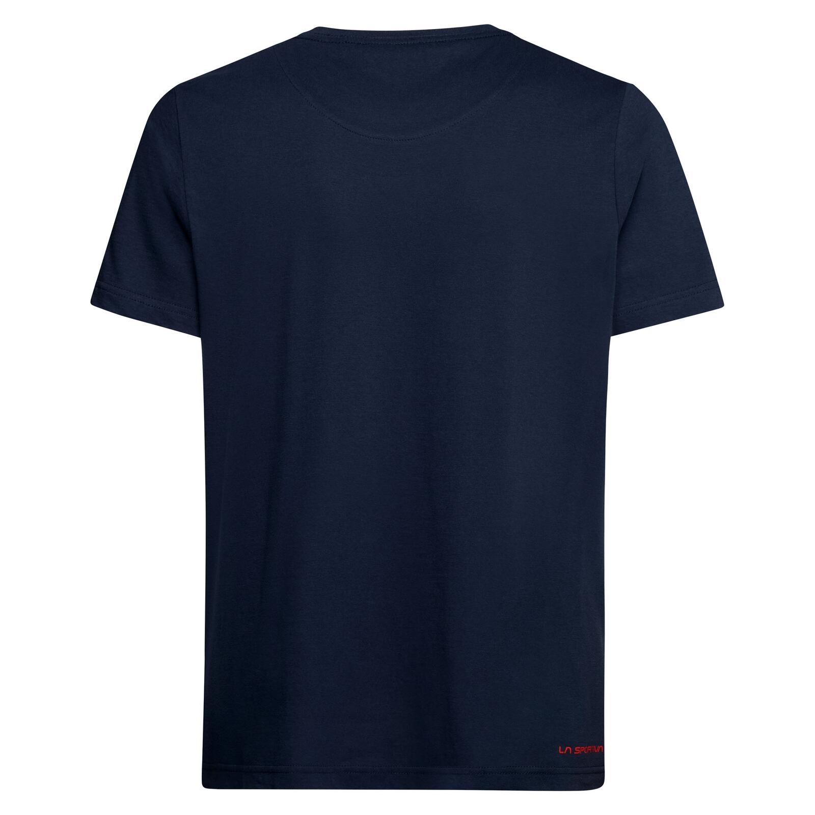 T-shirt homme La Sportiva Van Night Sky coton bio bleu Regular 150 g 2/2