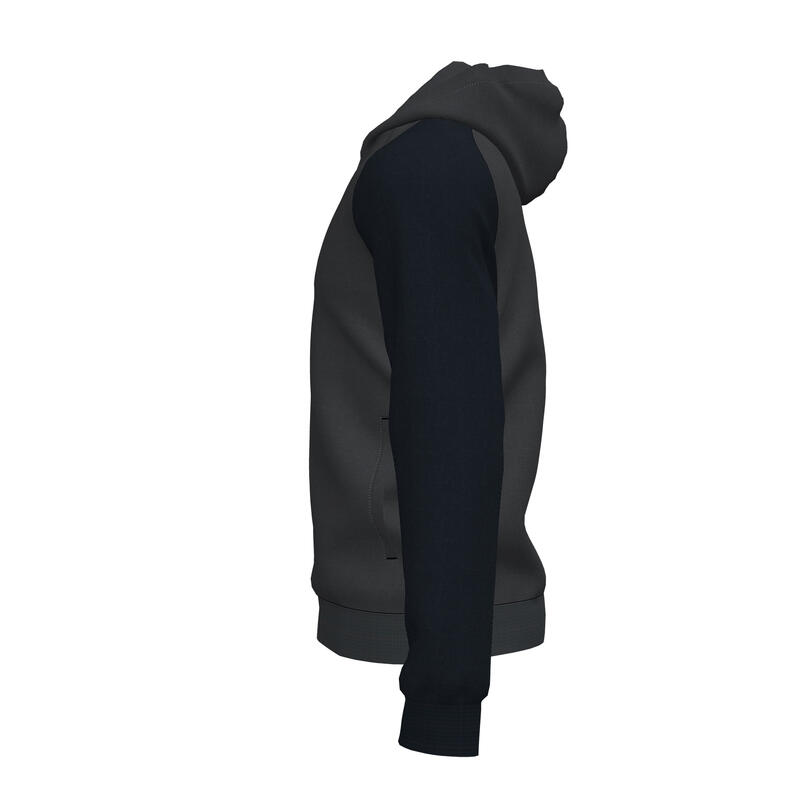 Hanorac Joma ACADEMY IV ZIP-UP, gri-negru, 2XL
