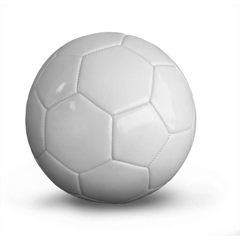 Yakimasport Toate alb fotbal adult dimensiune 5