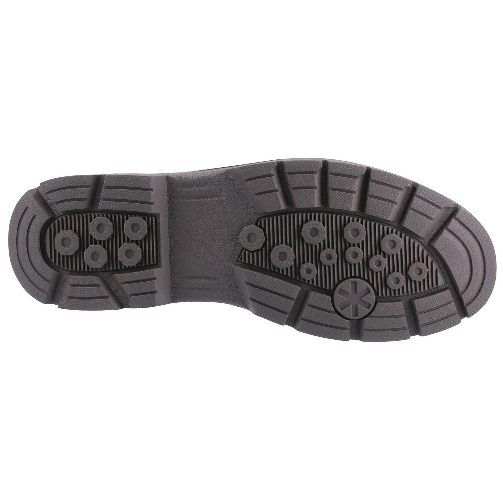 Thickwood Burnished Leather Casual Shoe 3/4