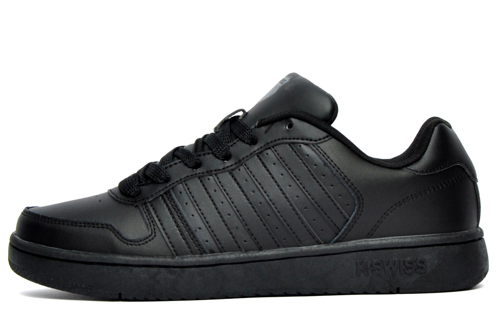 K-Swiss Court Palisades - Men's Vintage Court Leather Trainers 1/7
