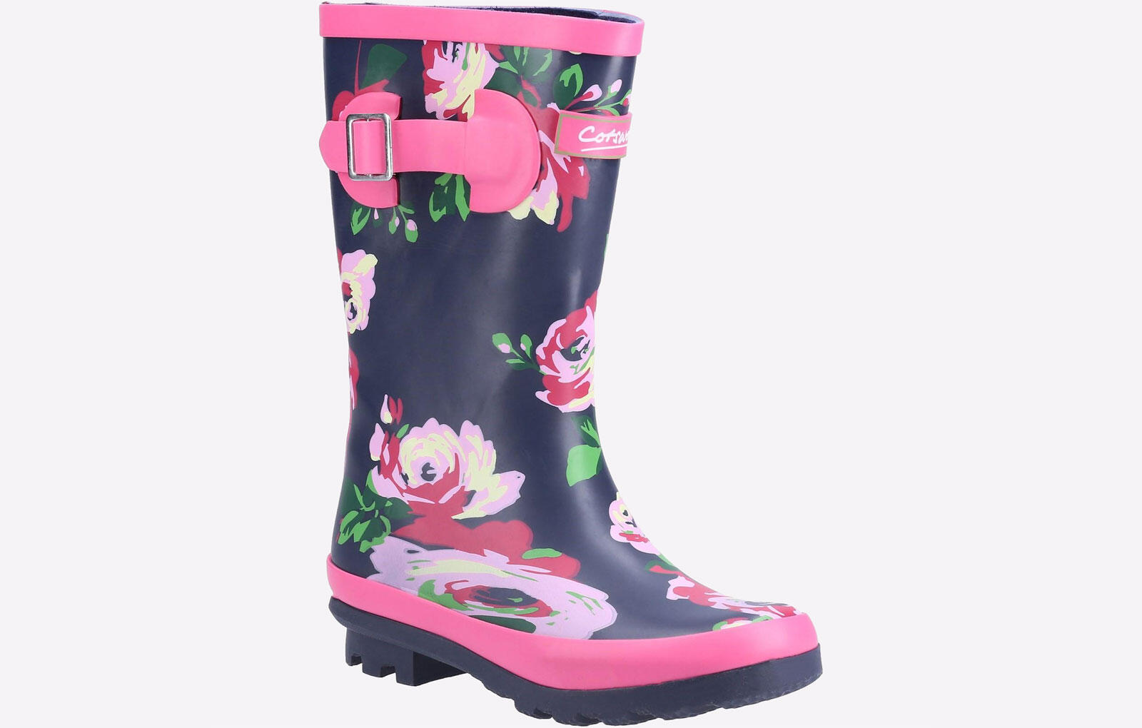 Cotswold Flower Wellington Boot Junior Girls 2/4