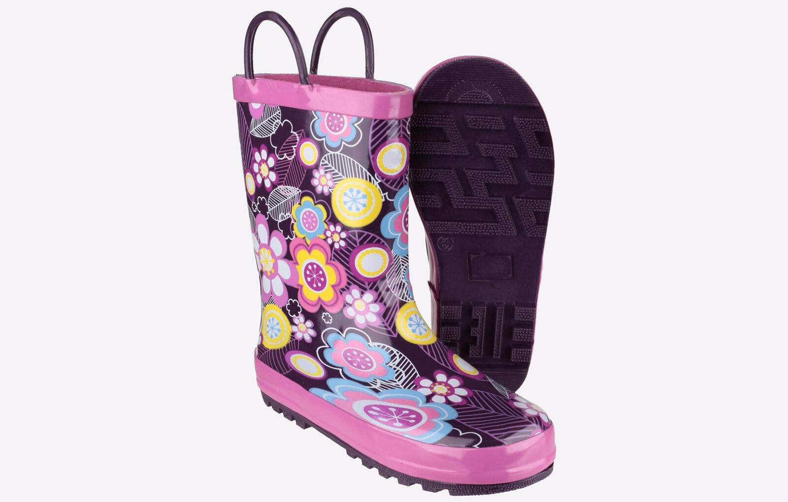 Cotswold Puddle Boot Waterproof Wellington Junior Girls 4/5
