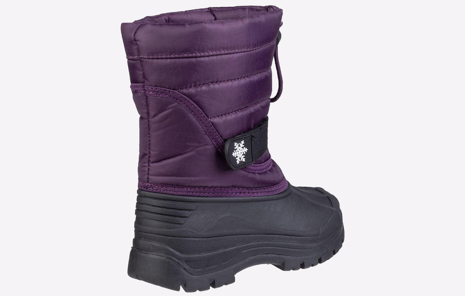 Cotswold Icicle Waterproof Toggle Lace Junior Girls Snow Boots 3/4