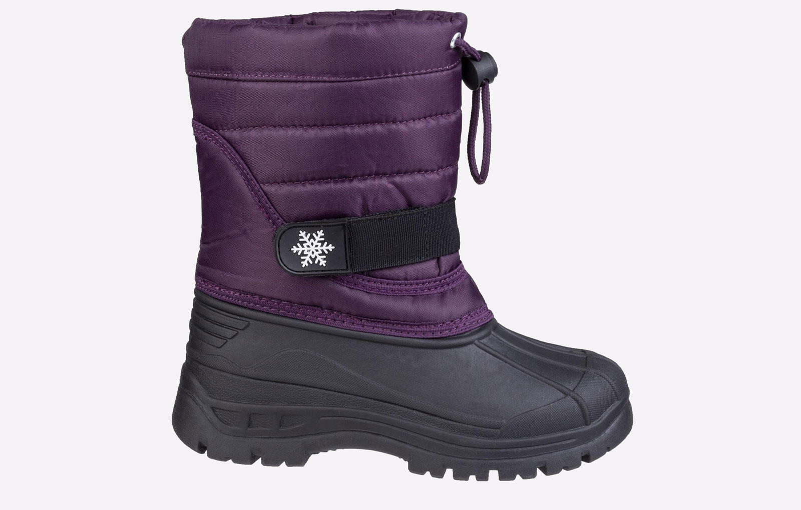 Cotswold Icicle Waterproof Toggle Lace Junior Girls Snow Boots 1/4