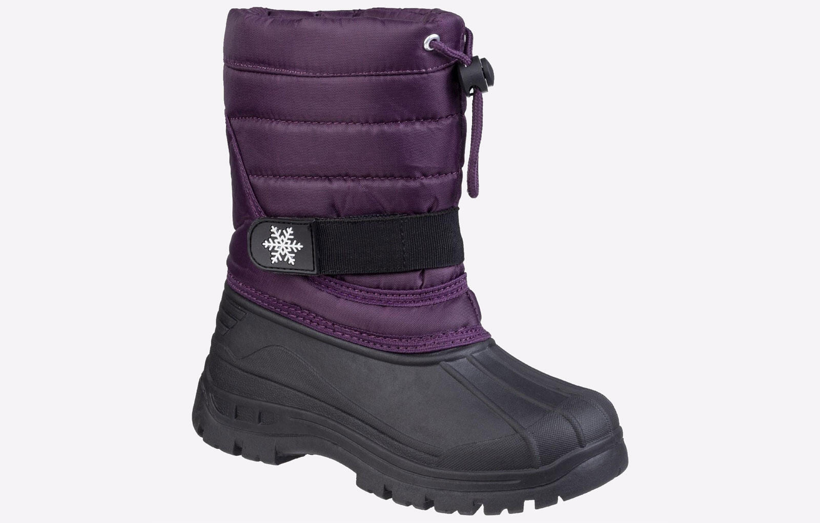 Cotswold Icicle Waterproof Toggle Lace Junior Girls Snow Boots 2/4