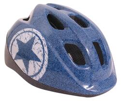 Casque Vélo Junior Jeans - (52-56 Cm | 20.47-22.05'') - Bleu/Blanc