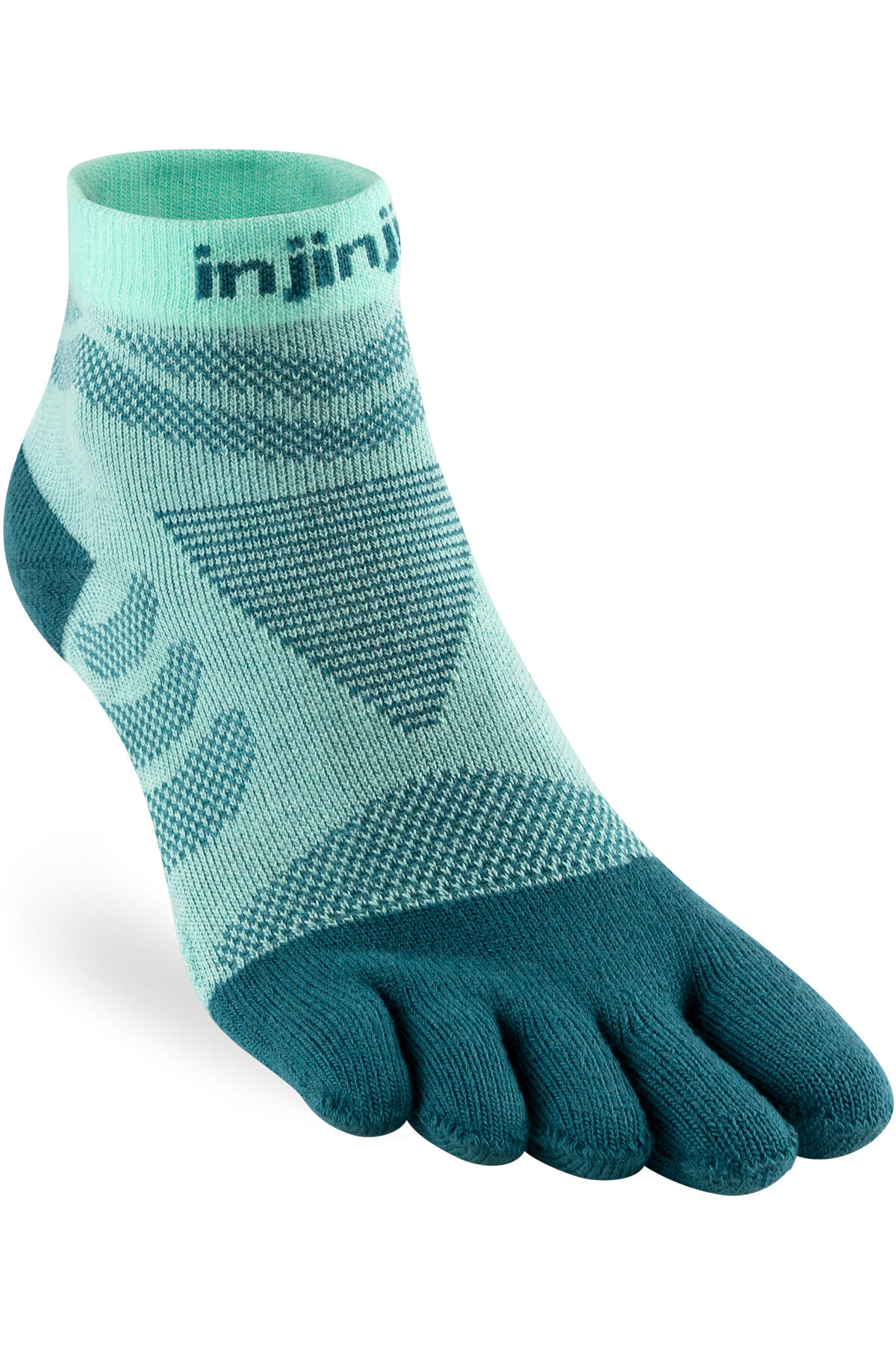 Injinji Women's Mid-Weight Ultra-Run Mini-Crew Toe Socks 2/5