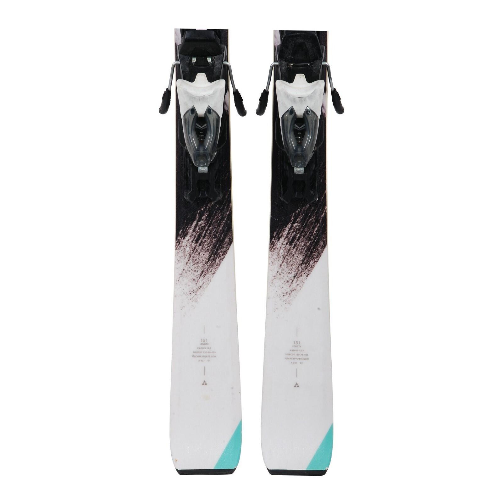 RECONDITIONNE - Ski Fischer Koa 77 Xtr + Fixations 4/4